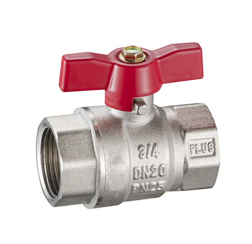 Brass Ball Valve - 2010 (Normal Bore, Heavy Type and Long Threads FF, PN25)