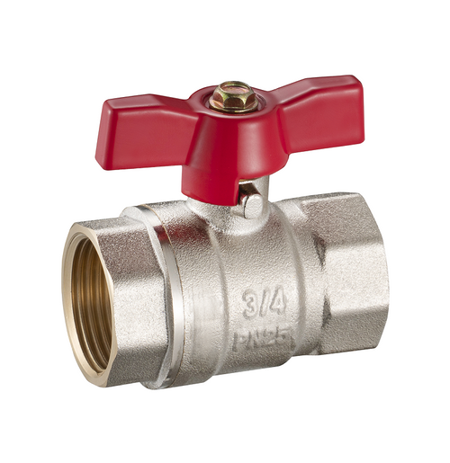 Brass Ball Valve - 1020 (Normal Bore, Light Type FF, PN25)