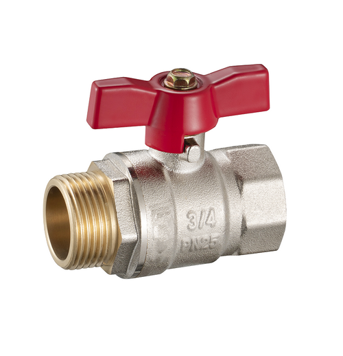 Brass Ball Valve - 1020 (Normal Bore, Light Type FF, PN25)